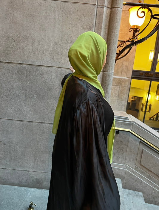 Chiffon hijab - Soft Lime
