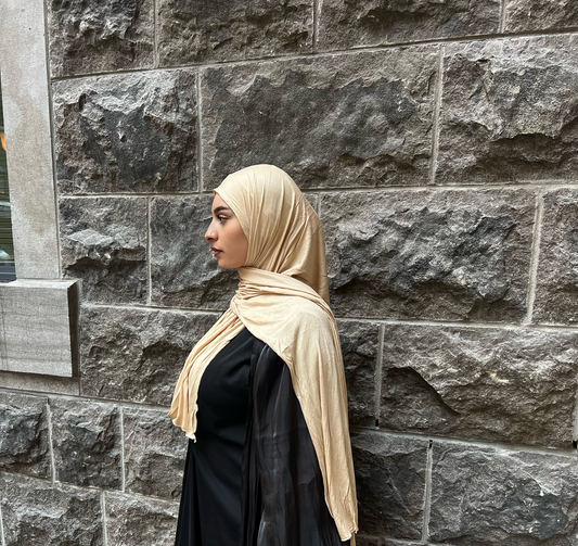 Jersey basic - Honey beige