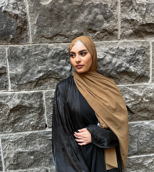 Hijab chiffon - Cookie